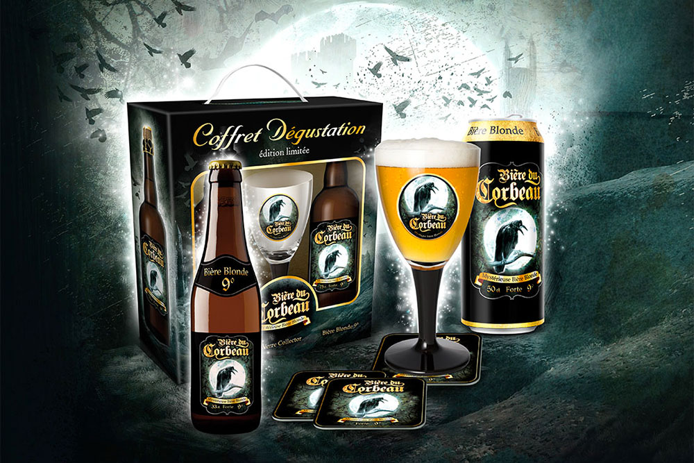 Savourez la bière du Corbeau